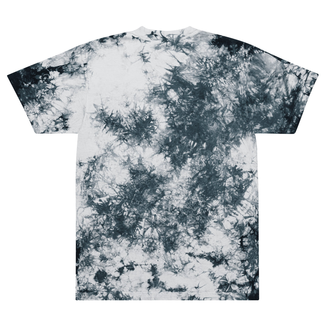 CM Logo Oversized tie-dye t-shirt