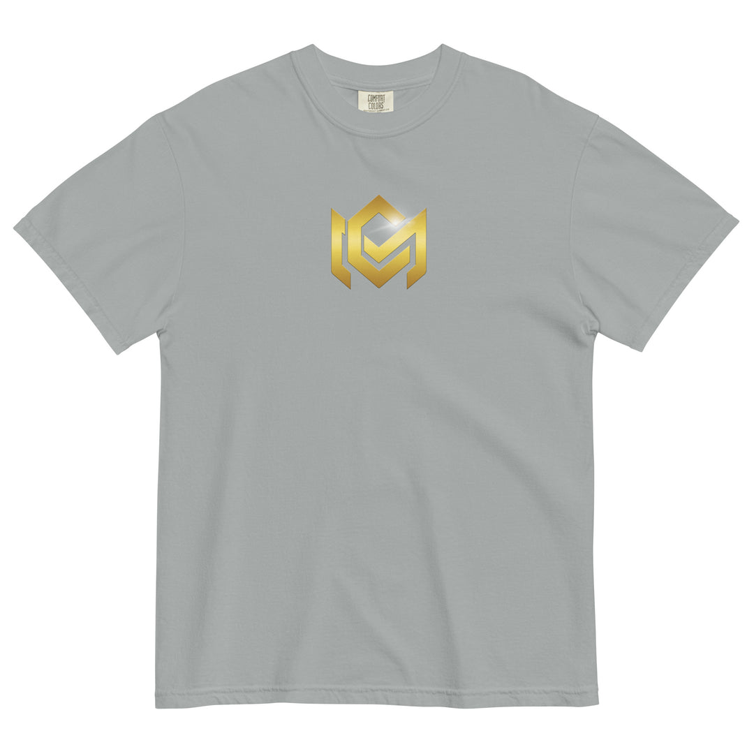 CM Gold Logo Unisex garment-dyed heavyweight t-shirt