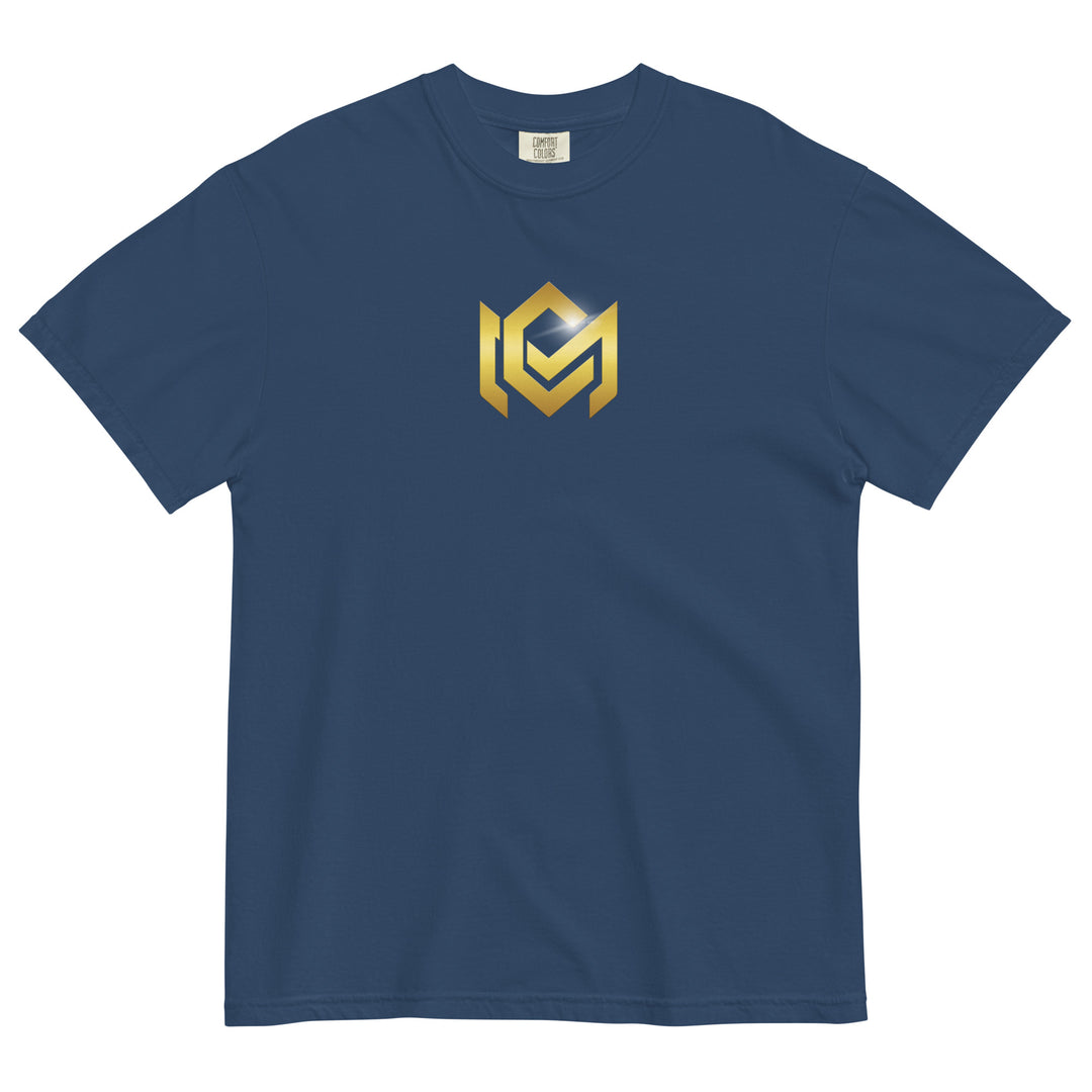 CM Gold Logo Unisex garment-dyed heavyweight t-shirt