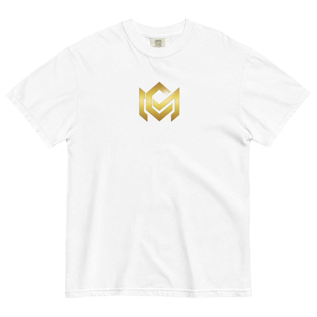 CM Gold Logo Unisex garment-dyed heavyweight t-shirt